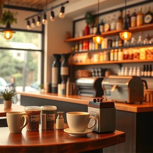 A captivating promotional video for a local coffee shop, highlighting their unique coffee blends and cozy atmosphere.